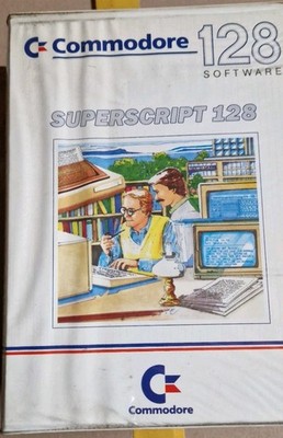 Superscript 128 Commodore C128 Programm Diskette COMPUTER Brotkasten C64 Box OVP