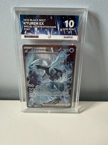 Kyurem Ex 2025 Black Bolt SIR Ace 10 English