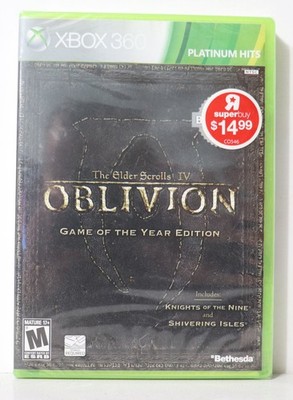 The Elder Scrolls IV: Oblivion Game of the Year Edition (Xbox 360, 2007) - NEW