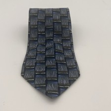 Vintage J. Garcia Blue Hand Made 100 Silk Men  s Neck Tie - Not For Resale