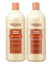 MIZANI Press Agent Thermal Smoothing Sulfate Free Shampoo  Conditioner 33.8oz