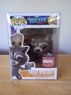 Funko Pop Rocket with Groot 211 Guardian Marvel Collector Exclusive w/ Protector