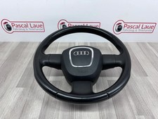 Audi A3 8P Original Loch-Leder Lenkrad DSG Schaltwippen komplett 4F0419091AN TNA