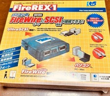 RATOC FireREX1 FireWire SCSI Converter Vintage Unopened New Old Stock Japan
