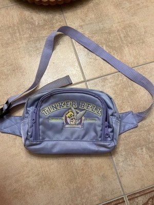 Tinker Bell Fanny Waist Pack Embroidered Walt Disney World Purple Pampered Pixie
