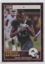 2021 Chronicles Draft Picks Score Retro Cracked Ice /11 Rashod Bateman #69 0q7p