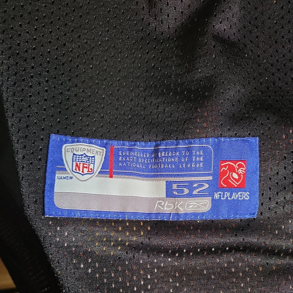 Camiseta deportiva vintage de los Pittsburgh Steelers para hombre 52 negra Reebok Hines Ward 86 cosida Y2K Foto 3 de 4