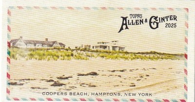 2025 Topps Allen & Ginter MLB No BI-15 Coopers Beach Hamptons Beachin' It