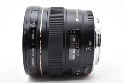 TOP MINT ] Canon EF 20mm F2.8 USM Ultrasonic AF Wide Angle Lens