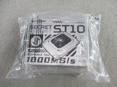 Movespeed Secret ST10 Portable SSD 1000 MB/s Touch Screen 1 TB Password Lock NEW