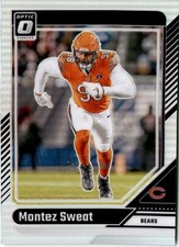 2024 Donruss Optic #37 Montez Sweat Holo Chicago Bears