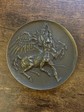 Pegasus Medallic Art Medallion Medallic Art Company Danbury Connecticut