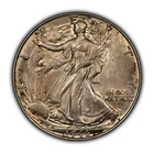1946 50c Walking Liberty Silver Half Dollar - Luster - Crusty Original - H3566