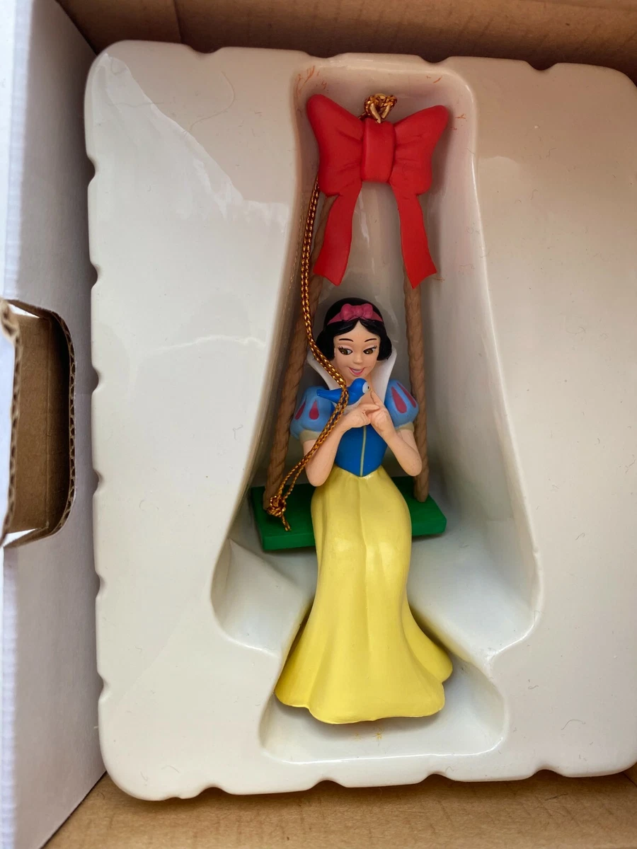 GROLIER Disney Weihnachtsbaum Anhänger Schneewittchen Figur Sammlung