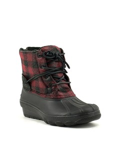 womens sperry wedge duck boots