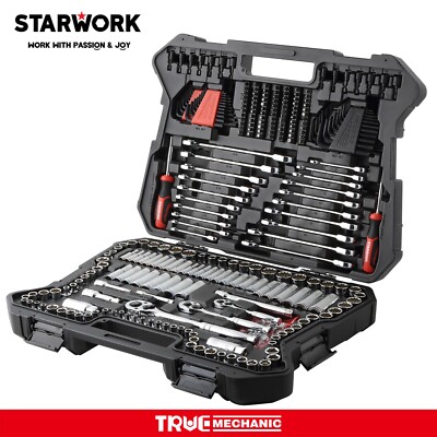 STARWORK TRUE MECHANIC  303-Piece Mechanics Tool Set, Professional