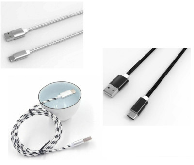 USB-A to USB C Type-C Fast Charging Data SYNC Charger Cable Cord 3/6FT lot