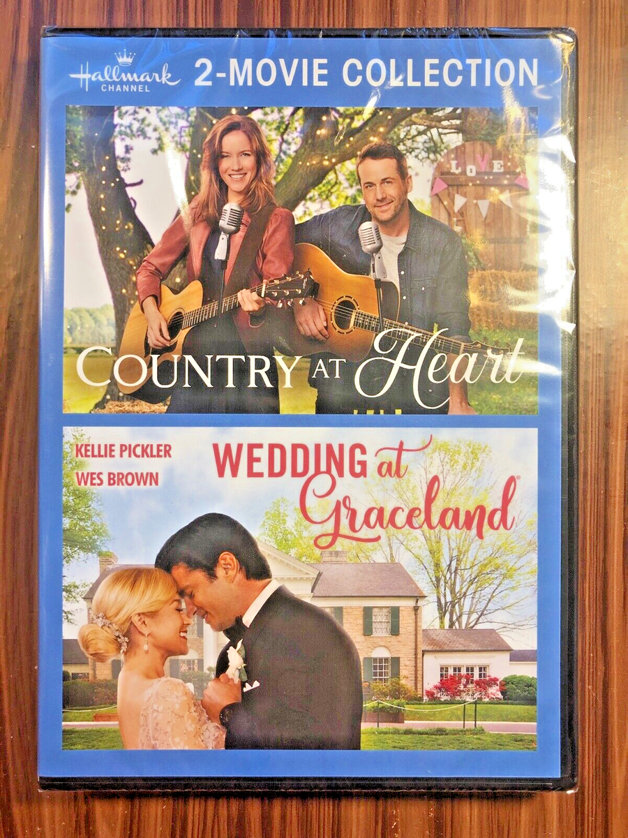 Hallmark Channel Movie Collection Country At Heart Wedding At Graceland  DVD