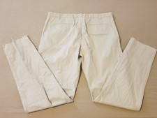 Mens Brooks Brothers Khaki Dress Pants 36x30 Cotton Slack Chino Trouser