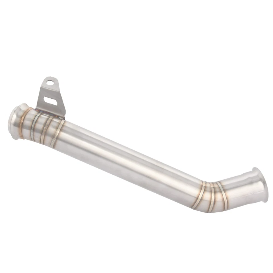 Motorcycle Mid Exhaust Link Pipe Muffler for KTM Duke 690 2012-2018 Foto 2 de 4