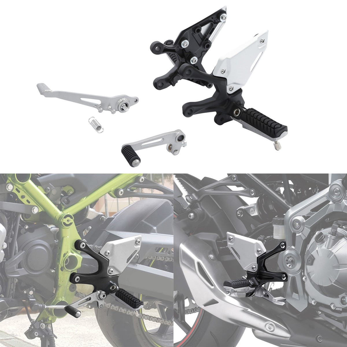 Driver Foot Pegs Footrest Brake Shift Pedals Fit For Driver Foot Pegs Footrest Brake Shift Pedals Fit For