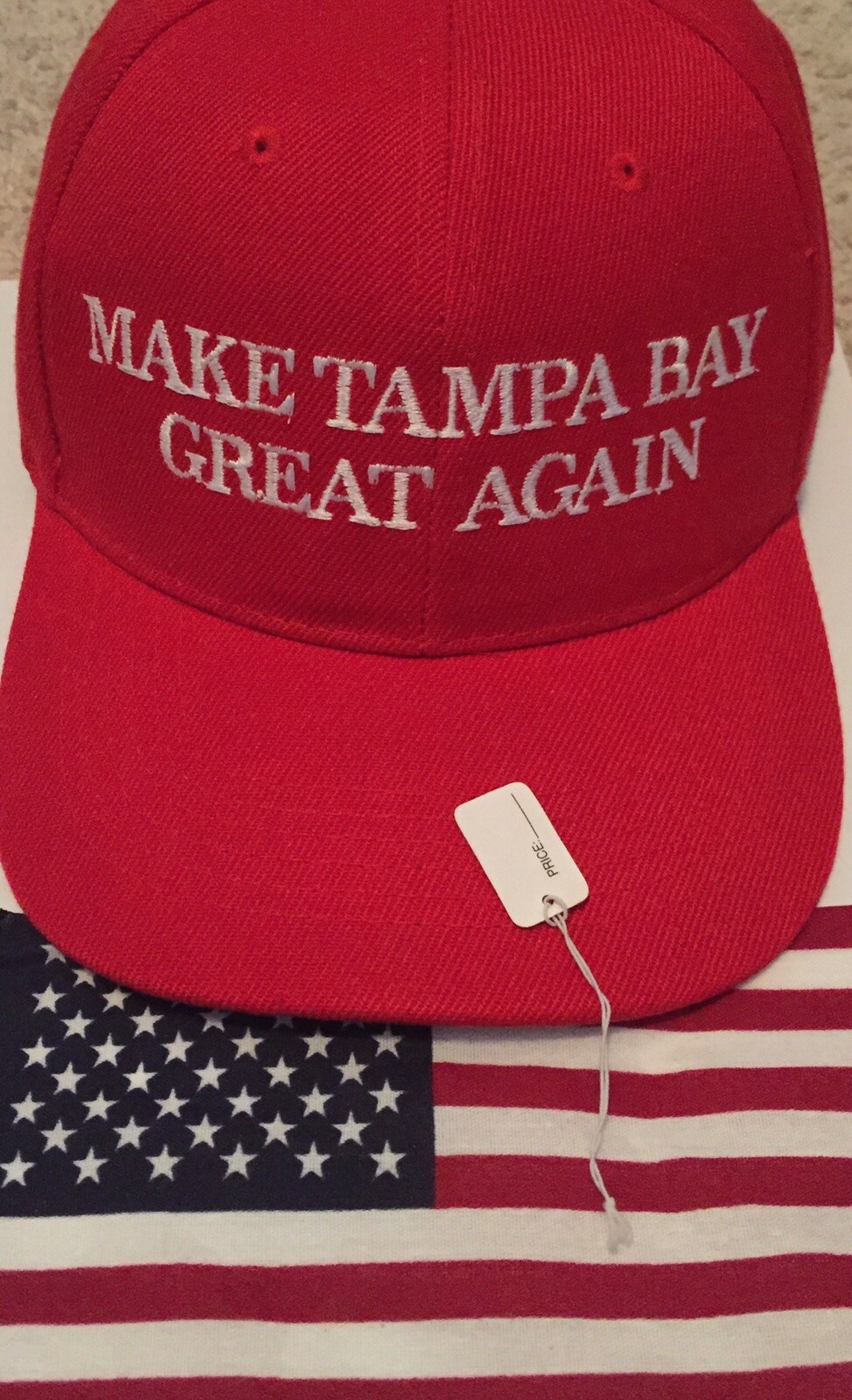 TAMPA BAY BUCCANEERS Hat MAKE TAMPA BAY GREAT AGAIN Embroidered Hat TOM BRADY