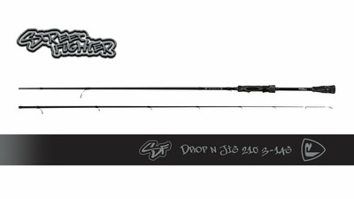 Fox Rage Streetfighter Rods Drop N Jig 210cm 3-14g 1-8g Spinnrute Raubfischrute