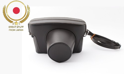Nikon S3 Year 2000 Limited Edition Genuine Leather Case Dark Brown From JAPAN