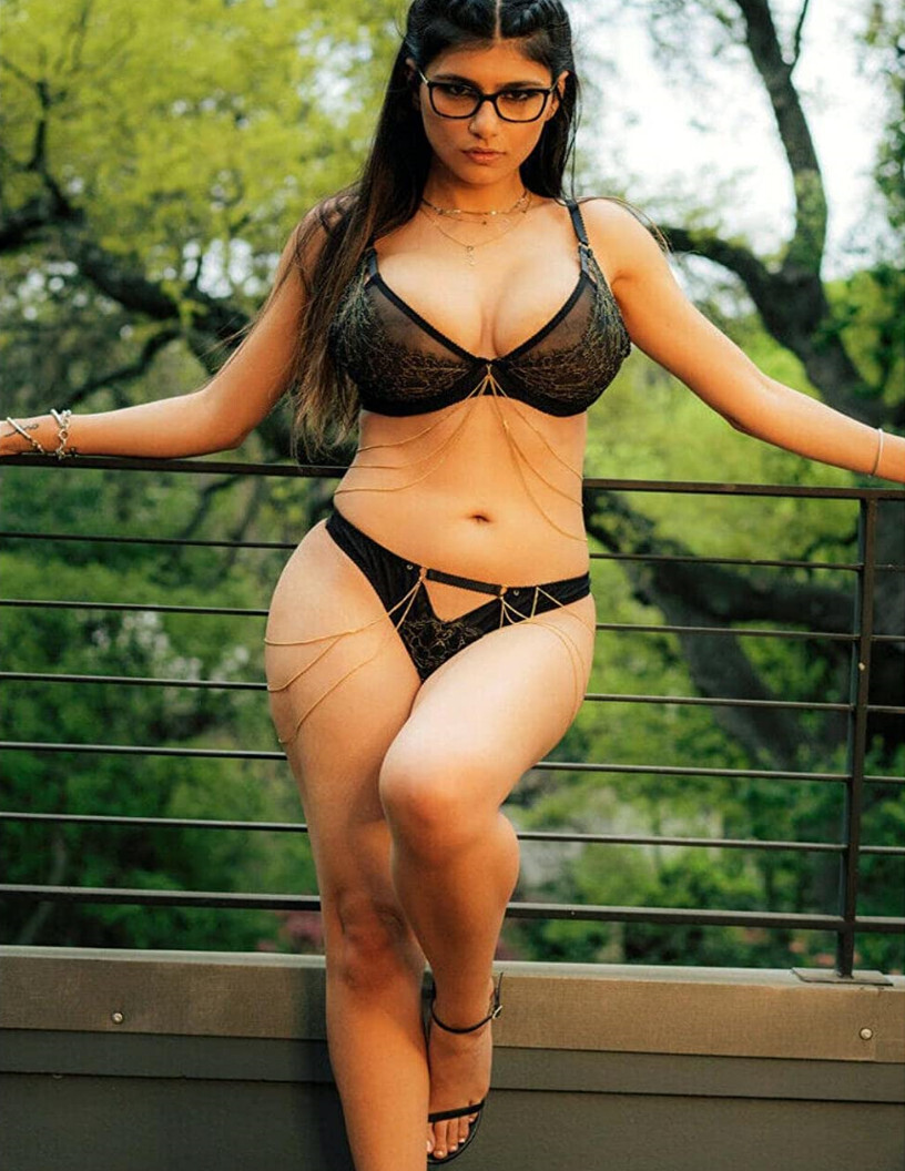 Mia Khalifa | 8.5 X 11 Glossy Photo | Sexy Pornstar Hot Babe Bikini | eBay
