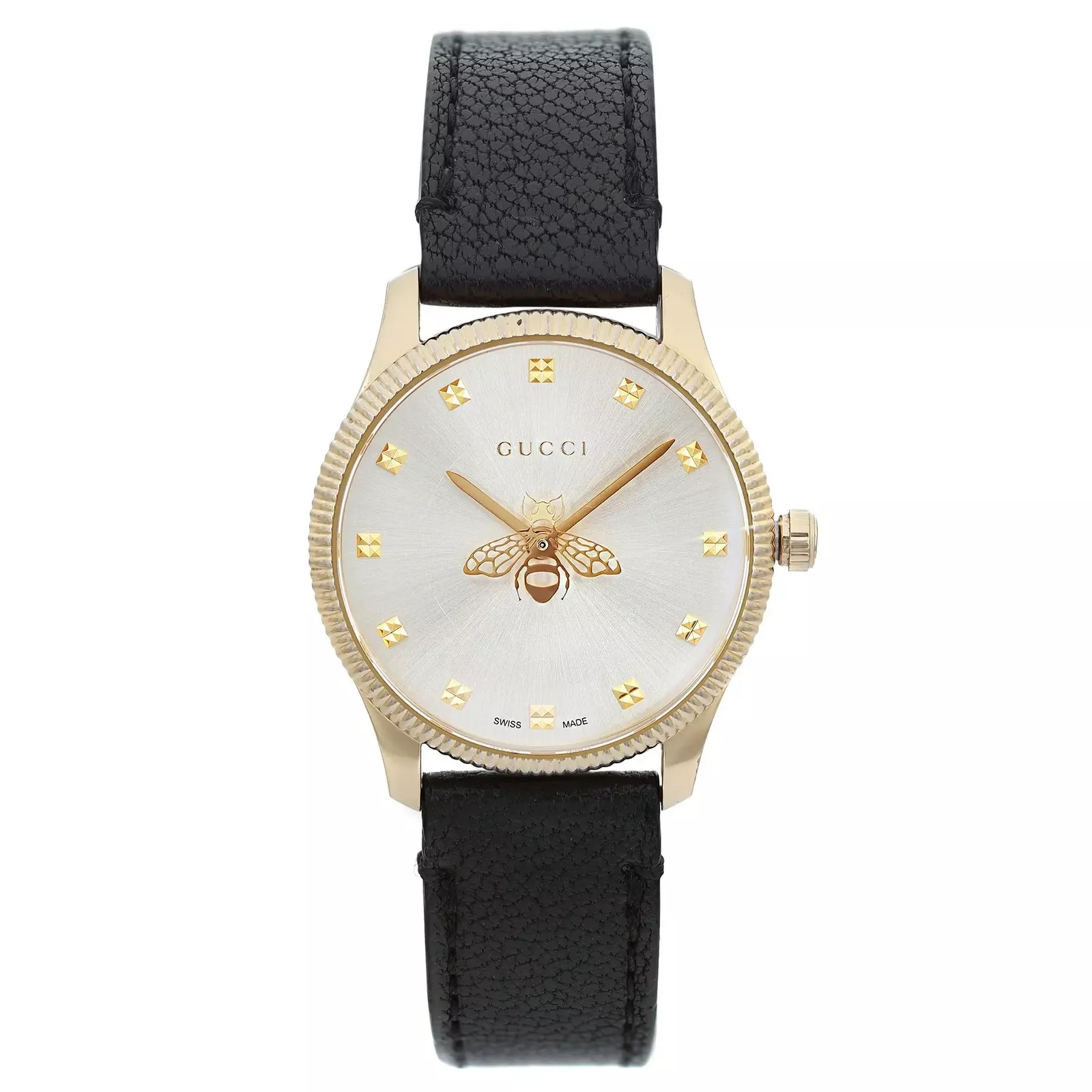 Montre pour femme Gucci G Timeless ton or cadran argent YA1265023