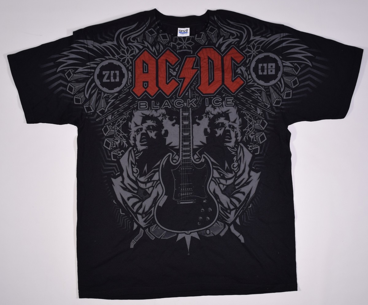ACDC BLACK ICE TOUR Tシャツ M ブラック AC/DC. “Black Ice” Tour Shirt - '08/'09. Black. M | eBay