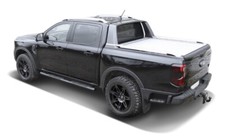 Schwarze Schwellerrohre passend für Ford Ranger & Raptor 23- TÜV-Teilegutachten