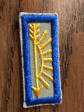 Arrow Of light Badge Emblem Patch BSA Rank
