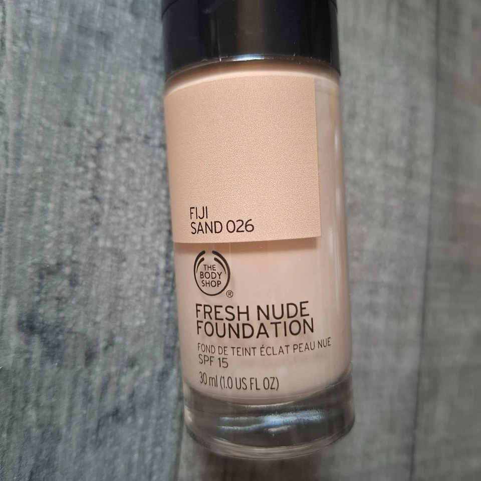 The Body Shop FIJI SAND 026 Fresh Nude Foundation 30ml New Rare FAST POSTAGE - Image 3 of 4