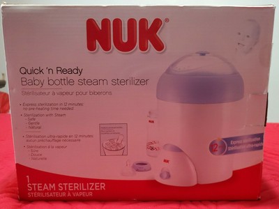 nuk baby bottle sterilizer