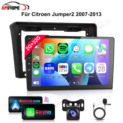 Kam+ Für Citroen Jumper2 2007-2013 Carplay Android 13 Autoradio GPS Navi 2+32GB
