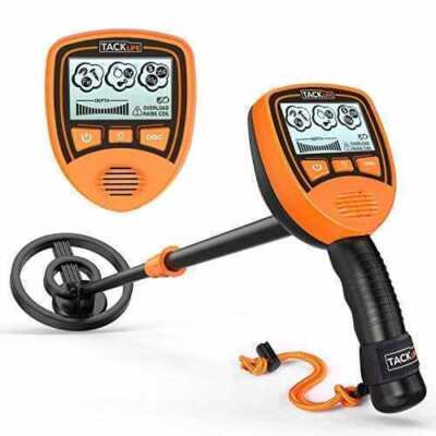 TACKLIFE Kids Metal Detector With Large Back-Lit LCD Display  MMD03 kids Gift US