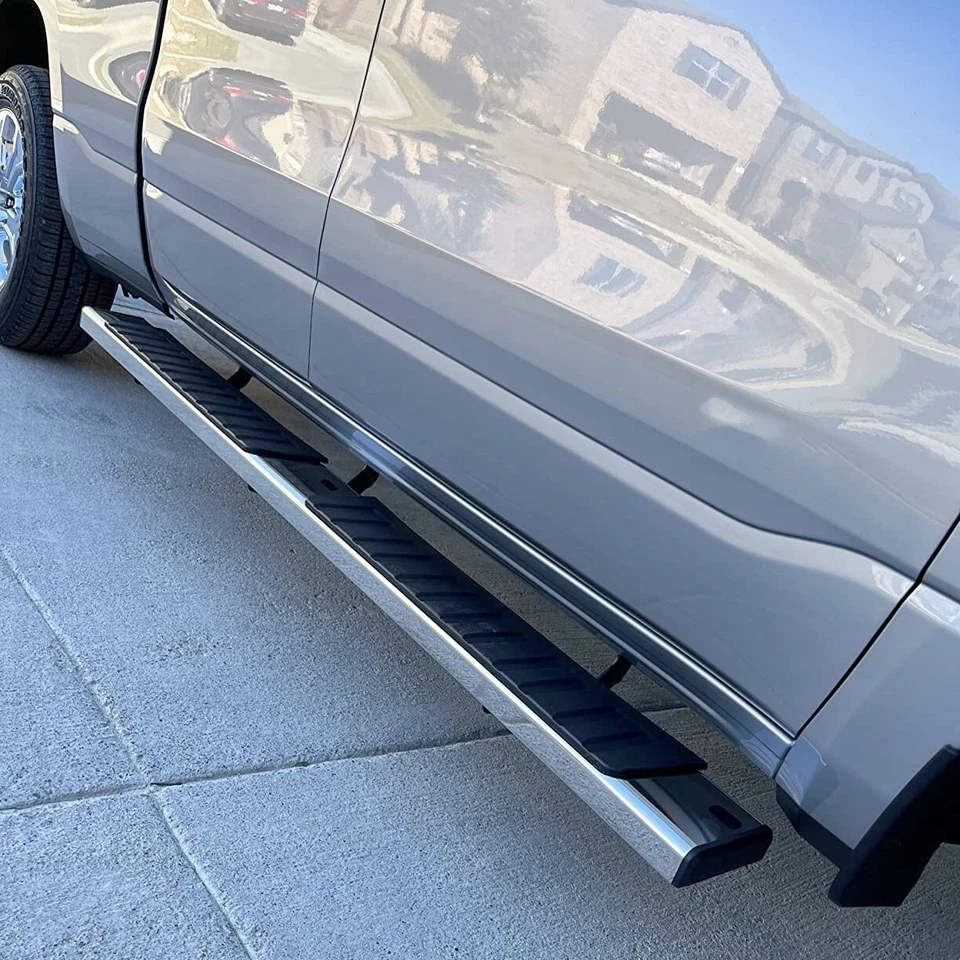 Chevy Silverado/GMC Sierra 1500 2007-2018 cabina extendida estribo de 6" Foto 2 de 4