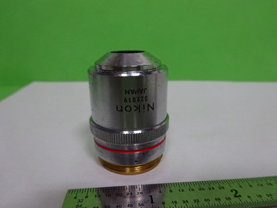Mikroskop Objektiv Nikon Japan BD 5X Plan Optik AS IS #AF-E-06