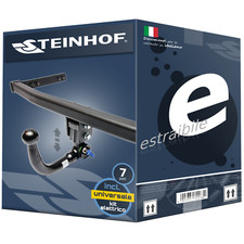 Gancio di traino per Audi Q5 8R 2008-2016 + kit elettrico 7-poli + adattatore