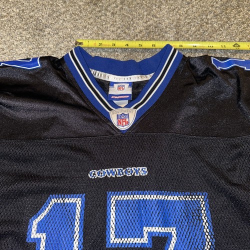 Dallas Cowboys Quincy Carter Jersey Mens Size Large Blue #17 Football - Picture 14 of 18