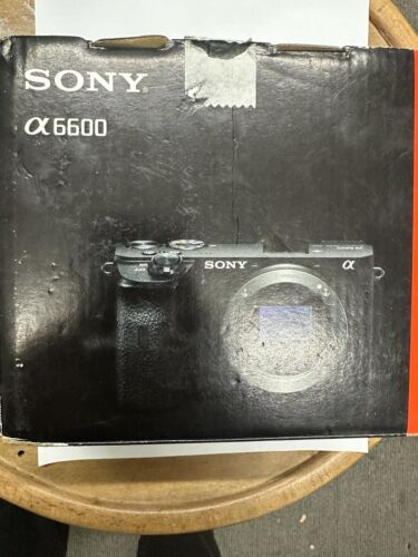 Sony Alpha a6600 24,2 megapixel fotocamera mirrorless nera nuovissima sigillata, consegna in giornata - Foto 1 di 5