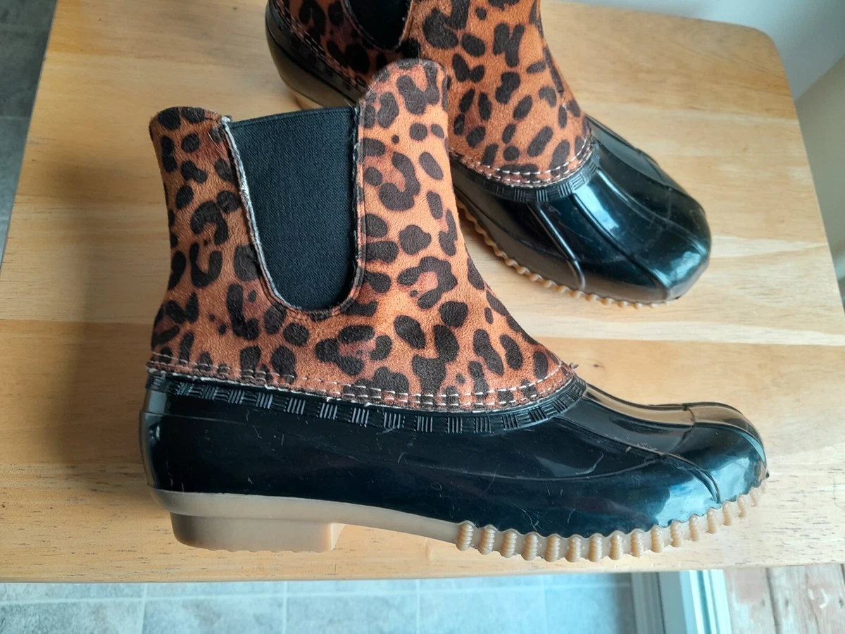 Cheetah hotsell snow boots