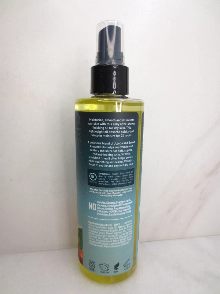 DESERT ESSENCE JOJOBA & SWEET ALMOND BODY OIL AFTER SHOWER 8.28 OZ NWOB SET OF 2 - Image 3 of 4