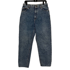 Vintage Lee Riders High Waist Tapered Leg Size 14 31x28 USA Made