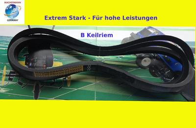 Nr.83 Keilriemen B 32,5 , 17 x 894 La, 17 x 865 Lw, Riemen Ersatzriemen NEU
