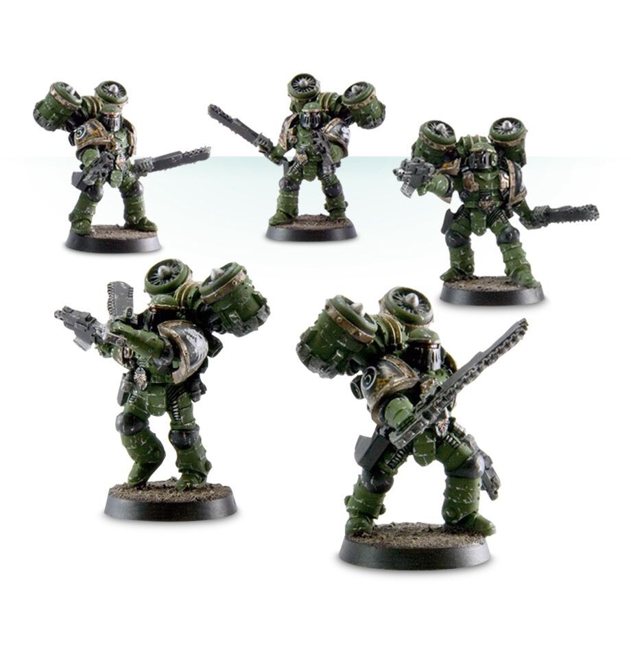 Forgeworld Space Marine Legion MKII ASSAULT SQUAD - CRUSADE ARMOUR