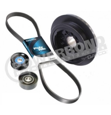 20% UNDERDRIVE PULLEY KIT FOR HOLDEN COMMODORE VF SIDI LFW LFX 3.0 3.6L V6