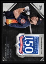 2019 Topps 150th Anniversary Manufactured Patches #AMPGSP George Springer NM-MT