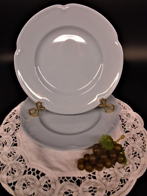 Johnson Brothers Greydawn Blue Bread Butter Plates 6.5'' Pair England Discontinue